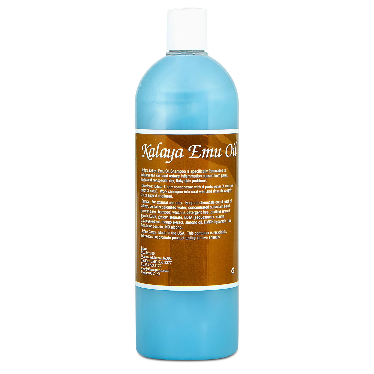 Equine Kalaya Emu Oil Shampoo for Horses - Nail Gallerys