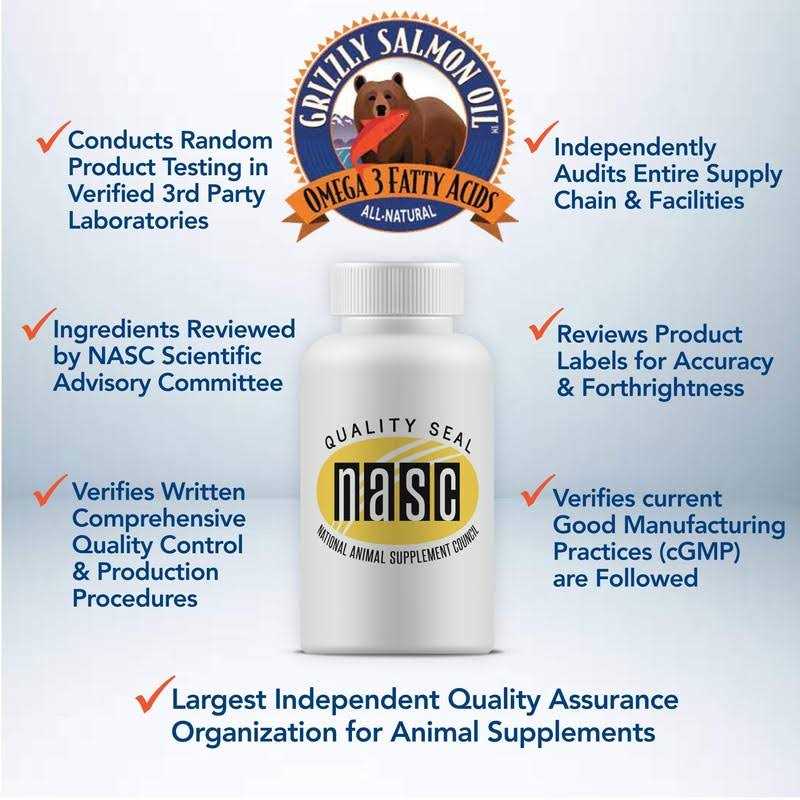Grizzly Salmon Oil Dog Supplement - Nail Gallerys