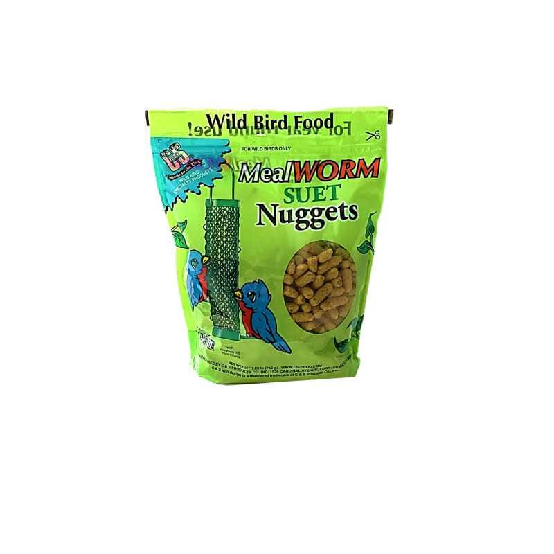 C&S Products Mealworm Suet Dough Nuggets - Nail Gallerys