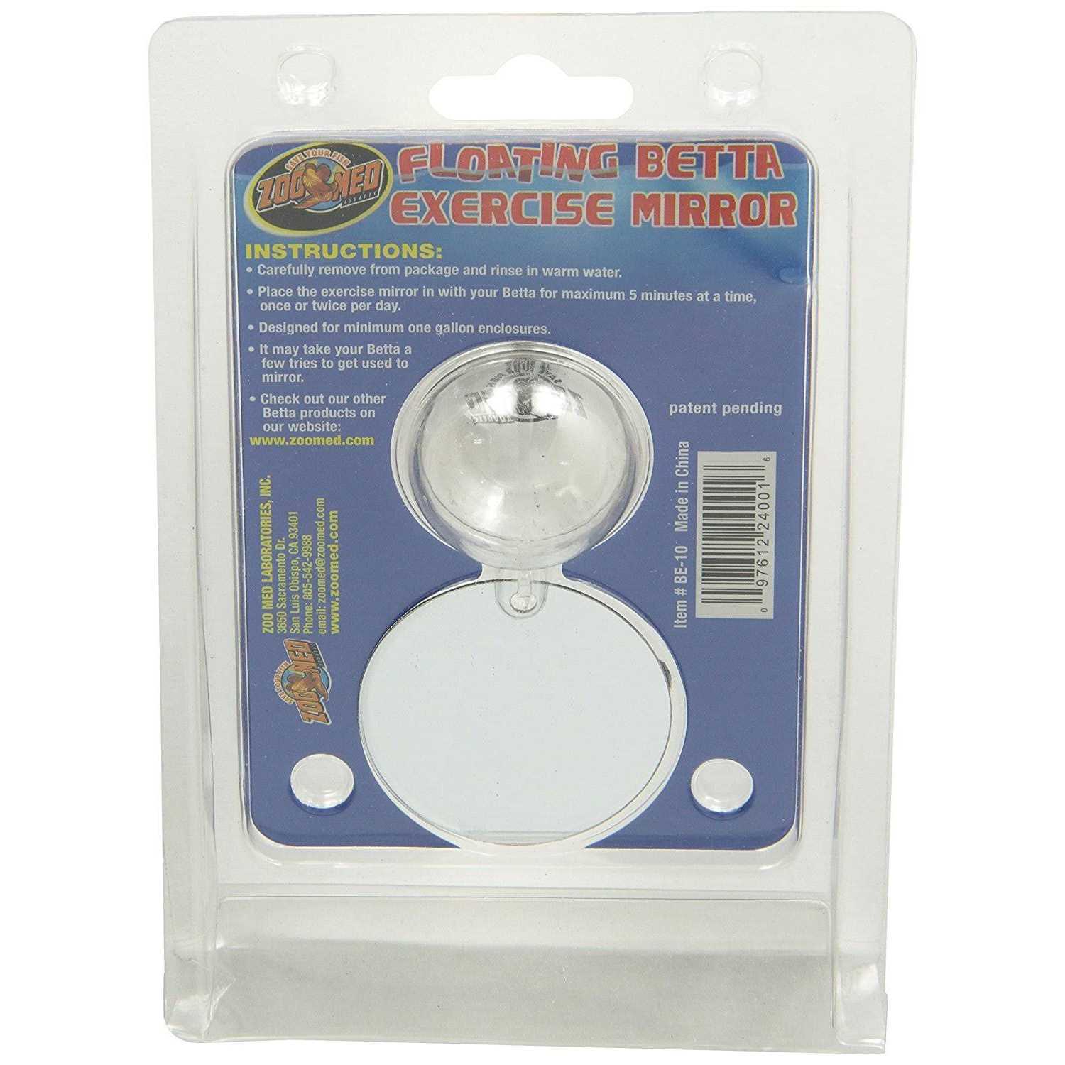 Zoo Med Floating Betta Exercise Mirror - Nail Gallerys