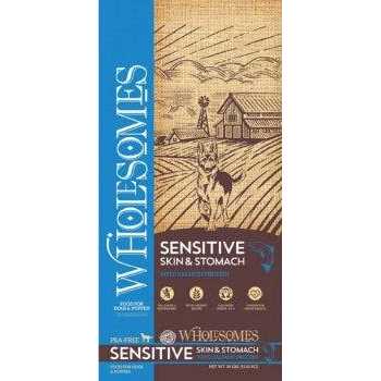Wholesomes Sensitive Skin & Stomach Salmon Dry Dog Food - Nail Gallerys