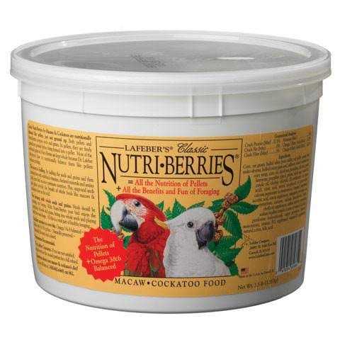 Lafeber Classic Nutri-Berries Macaw & Cockatoo Food - Nail Gallerys