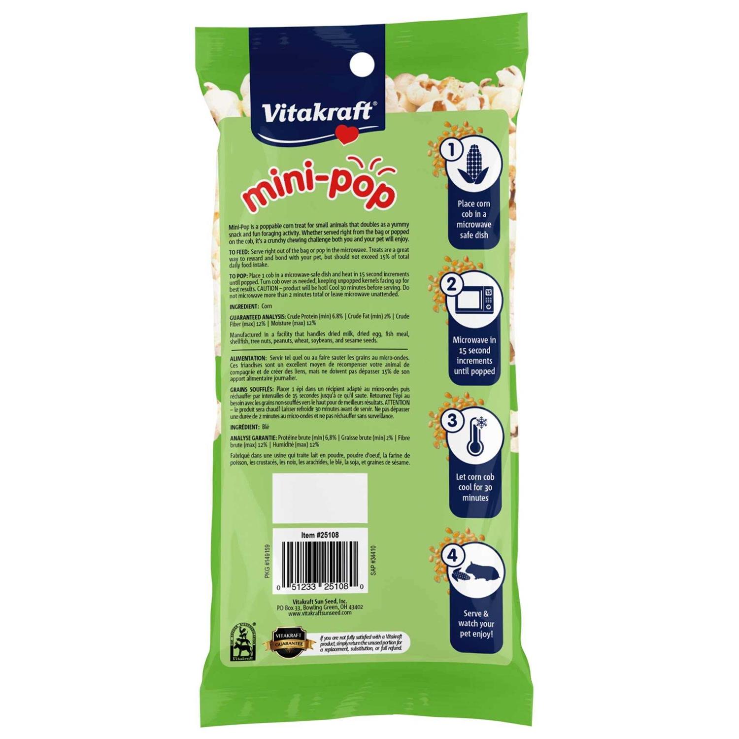 Vitakraft Mini Pop Small Animal Treat - Nail Gallerys