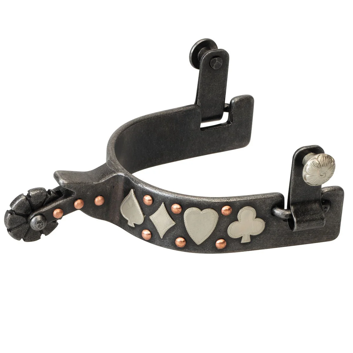 Weaver Men's Card Suit Spurs - Nail Gallerys