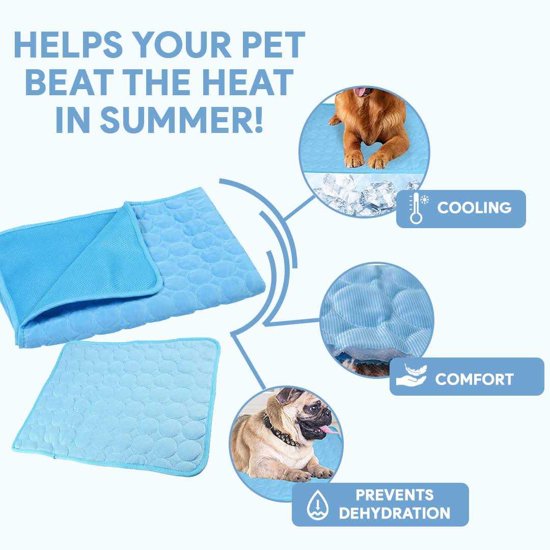 PupsDream PetCool V.3 Premium Dog Cooling Mat - Nail Gallerys