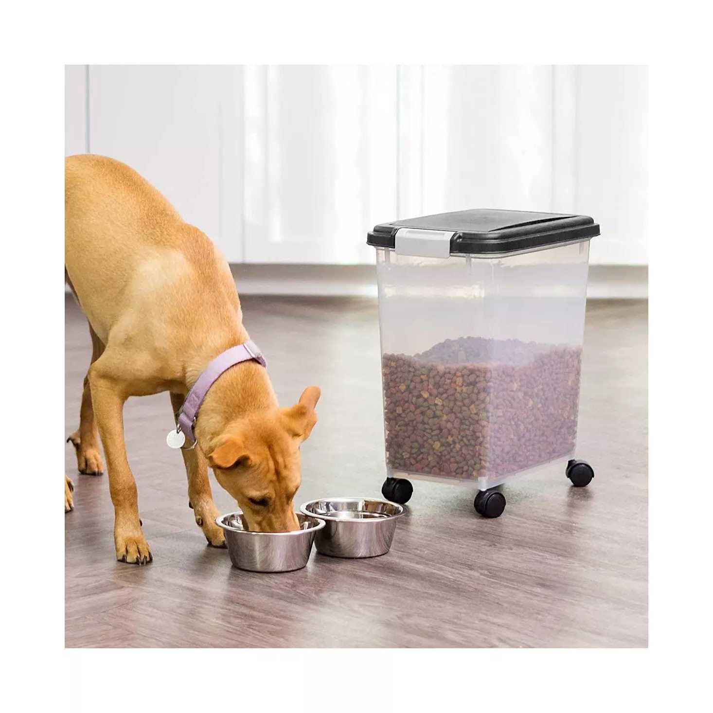 IRIS USA 33qt25lbs Airtight Pet Food Storage Container - Nail Gallerys