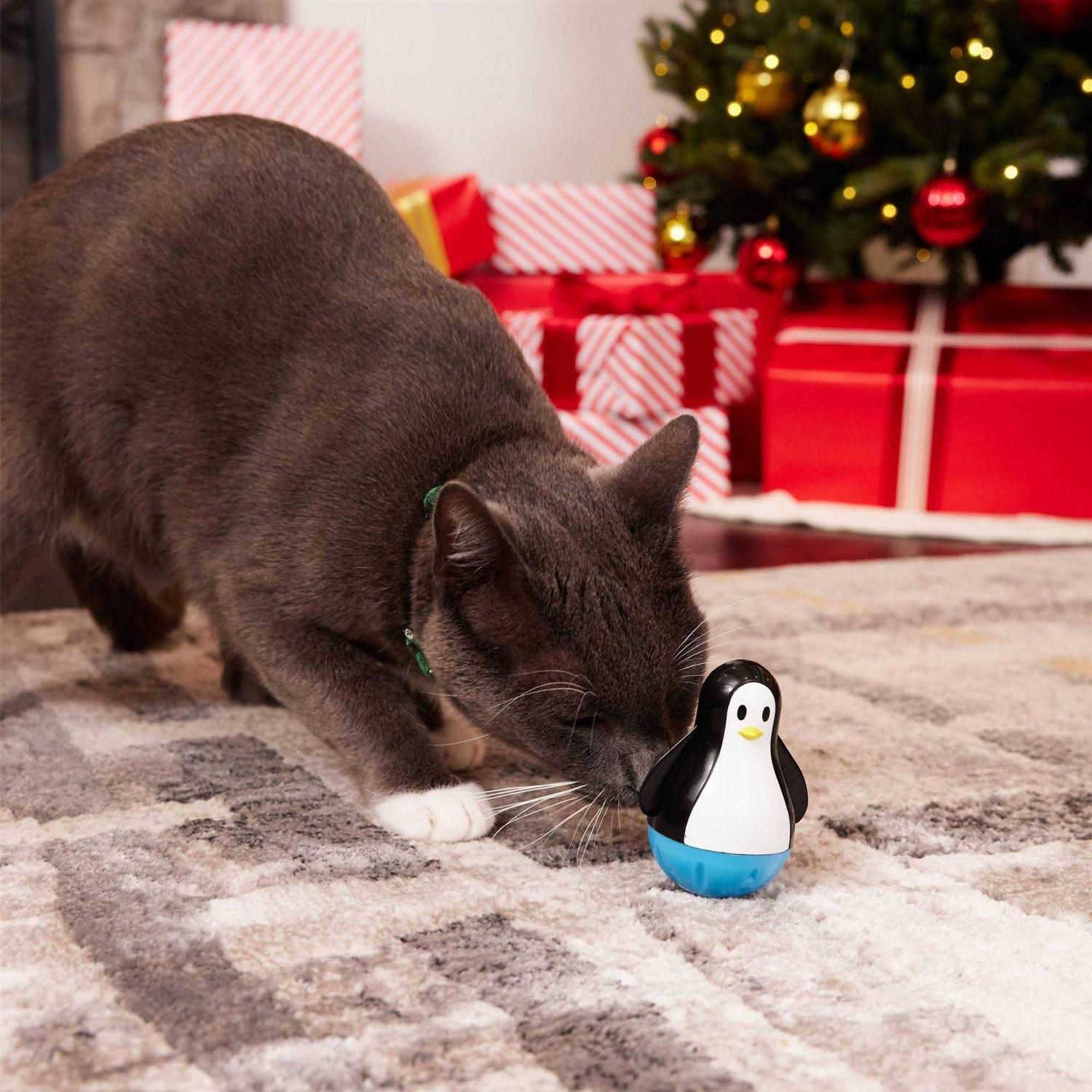 Temptations Snacky Penguin Treat Dispensing Cat Toy - Nail Gallerys