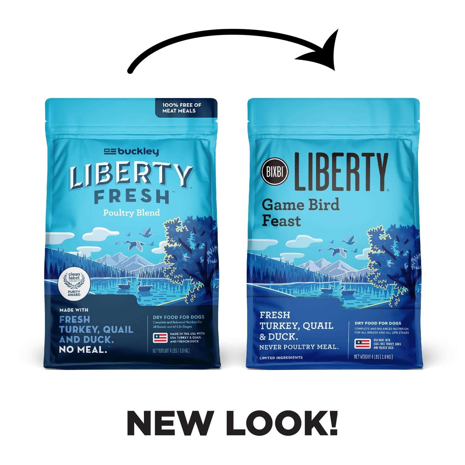 Bixbi Liberty Gamebird Feast Dry Dog Food - Nail Gallerys