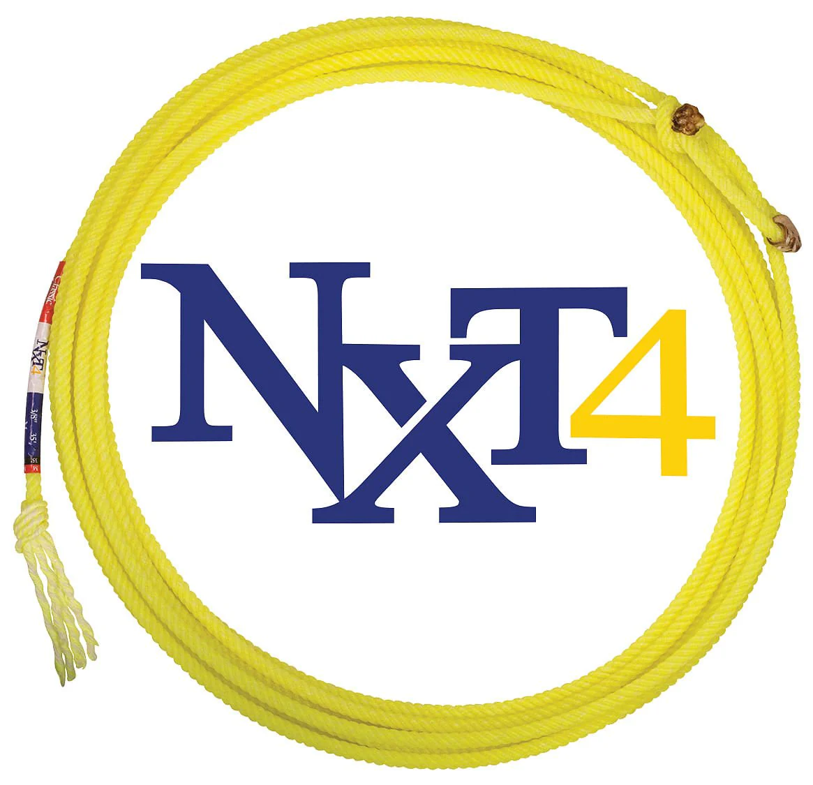 Classic NXT4 Heel Rope, 35', Yellow - Nail Gallerys