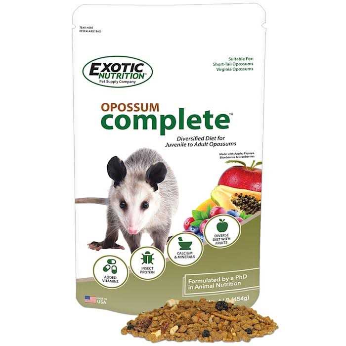 Exotic Nutrition Opossum Complete Food - Nail Gallerys