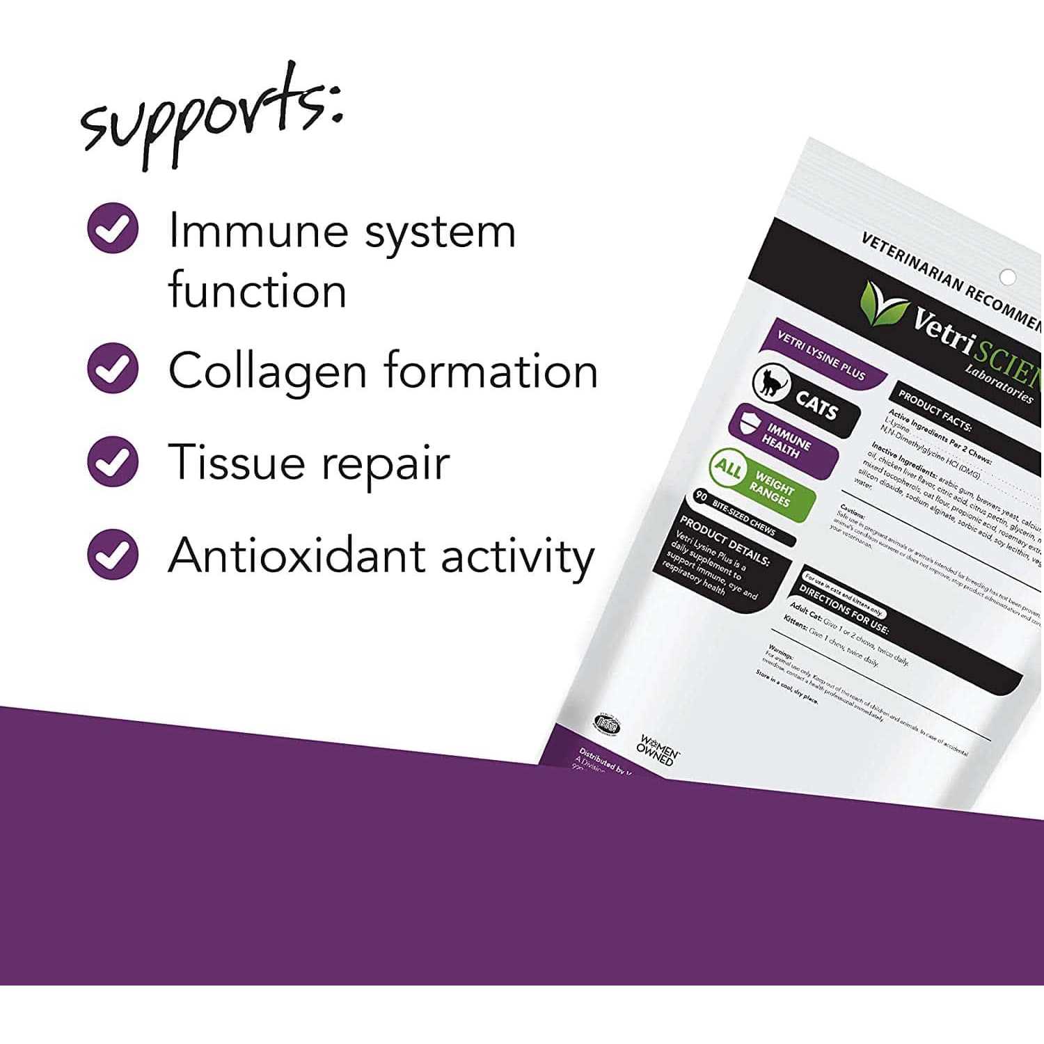 VetriScience Vetri Lysine Plus - Nail Gallerys