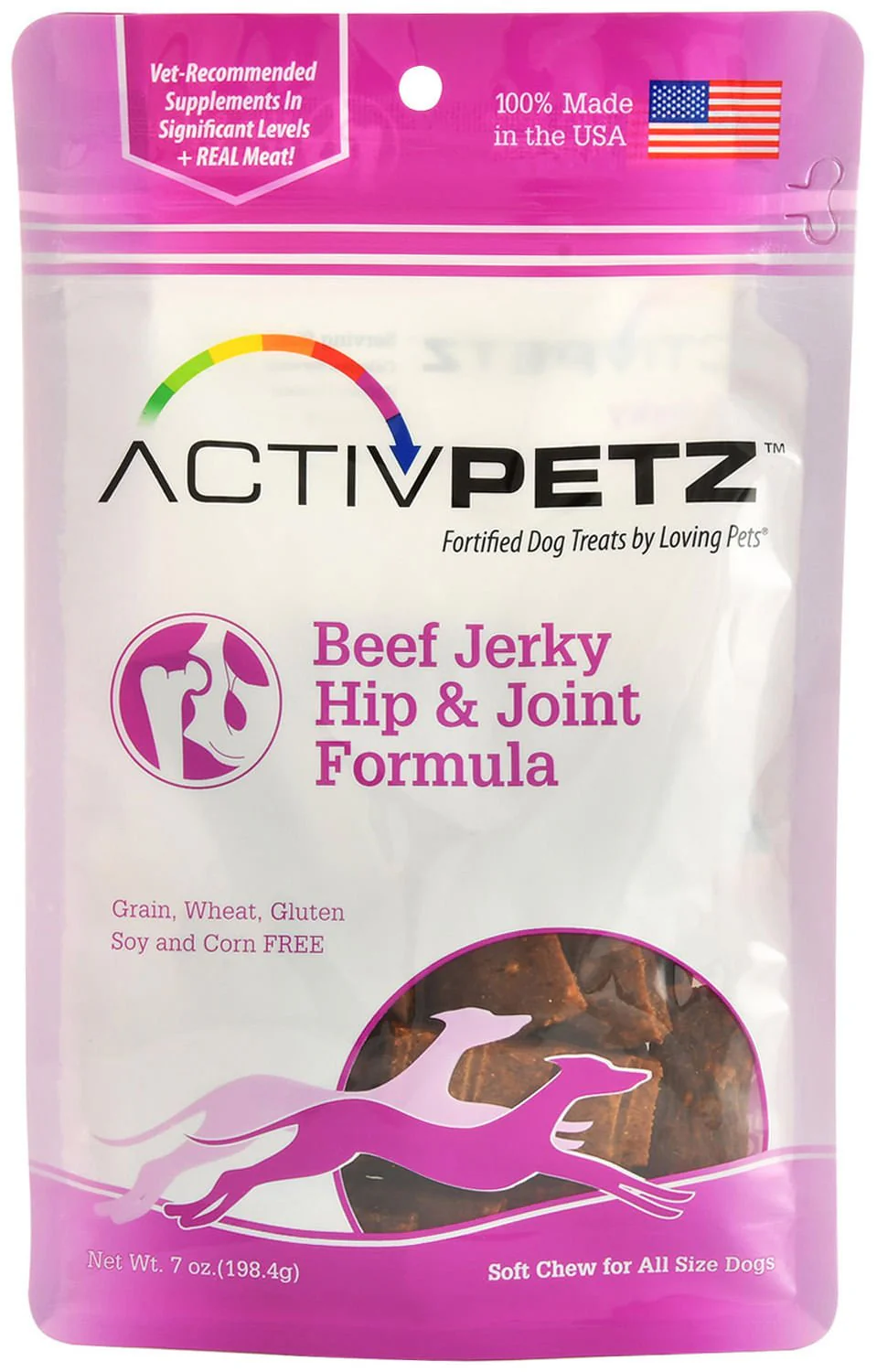 ActivPetz Hip & Joint Jerky Treats, Beef - Nail Gallerys