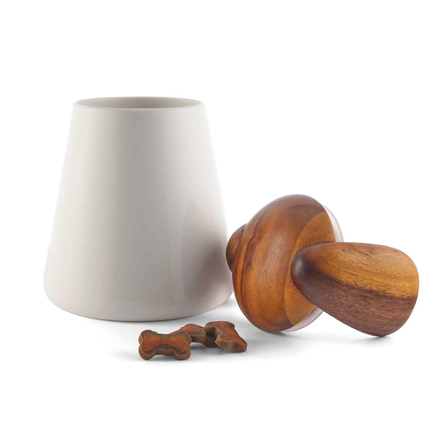 Nambe Dog Treat Jar - Nail Gallerys