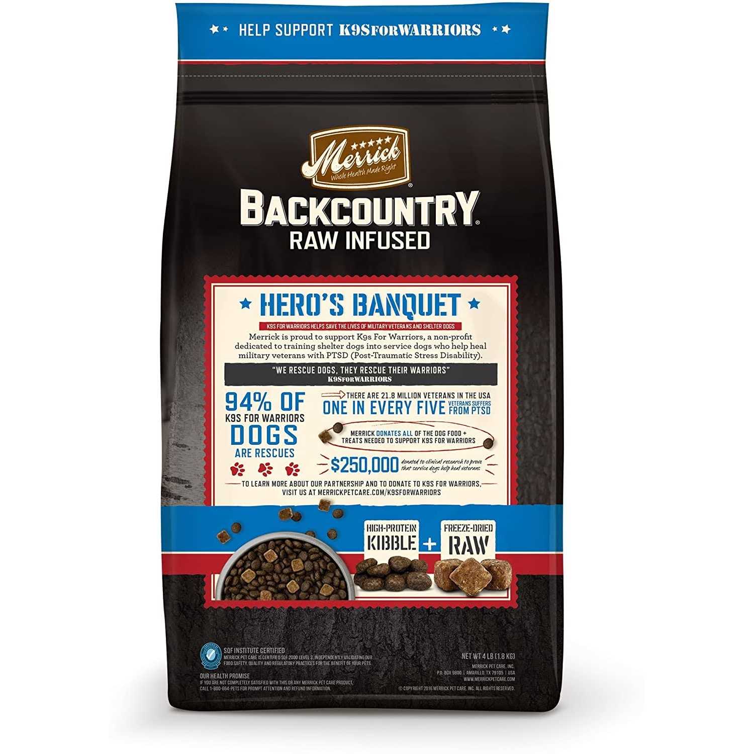 Merrick Backcountry Grain Free Hero’s Banquet Dry Dog Food - Nail Gallerys