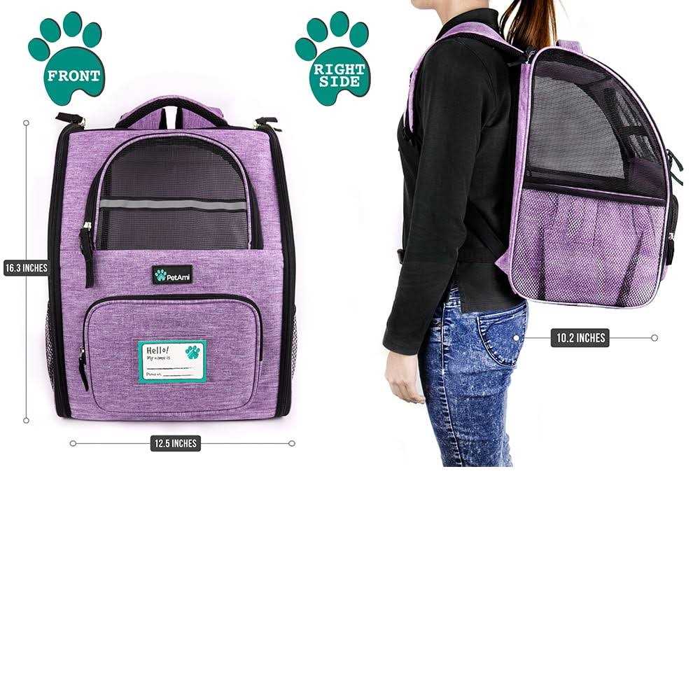 Petami Deluxe Pet Carrier Backpack for Small Cats and Dogs - Nail Gallerys
