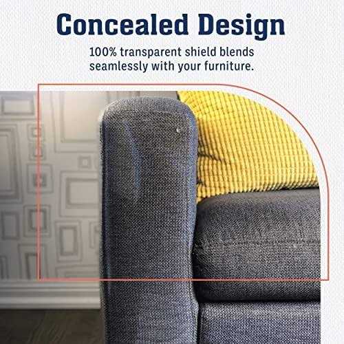Stelucca Amazing Shields Cat Scratch Deterrent 6-Pack, 17-inch x 12-inch Furniture Protectors from Cats for Couch - Nail Gallerys