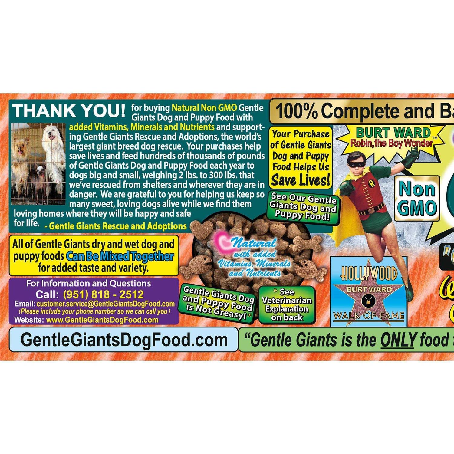 Gentle Giants Dog Food Grain Free Salmon - Nail Gallerys