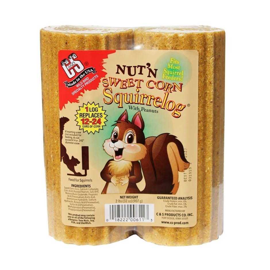 C&S Nut N Sweet Corn Squirrelog - Nail Gallerys