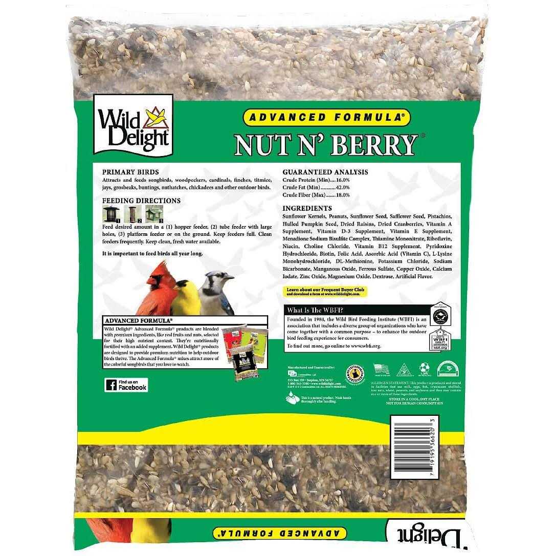 Wild Delight Nut N’ Berry Bird Food - Nail Gallerys