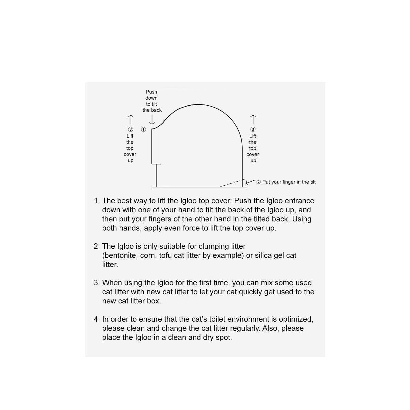 pidan Igloo Litter Box - Nail Gallerys