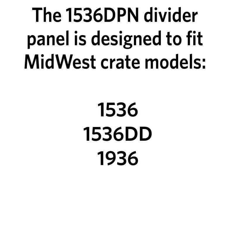 MidWest Homes for Pets Divider Panel Fits Models 1336TD, 1536 and 1536DD - Nail Gallerys