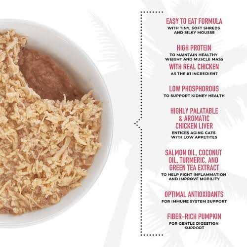 Tiki Cat Silver Chicken & Salmon Mousse/Shreds - Nail Gallerys