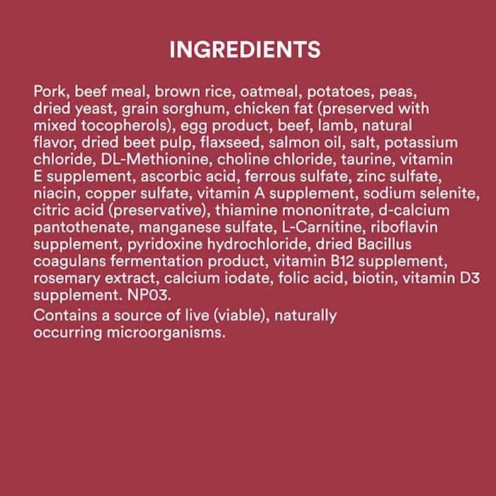 WholeHearted Whole Grains with Pork Beef & Lamb Dry Dog Food - Nail Gallerys