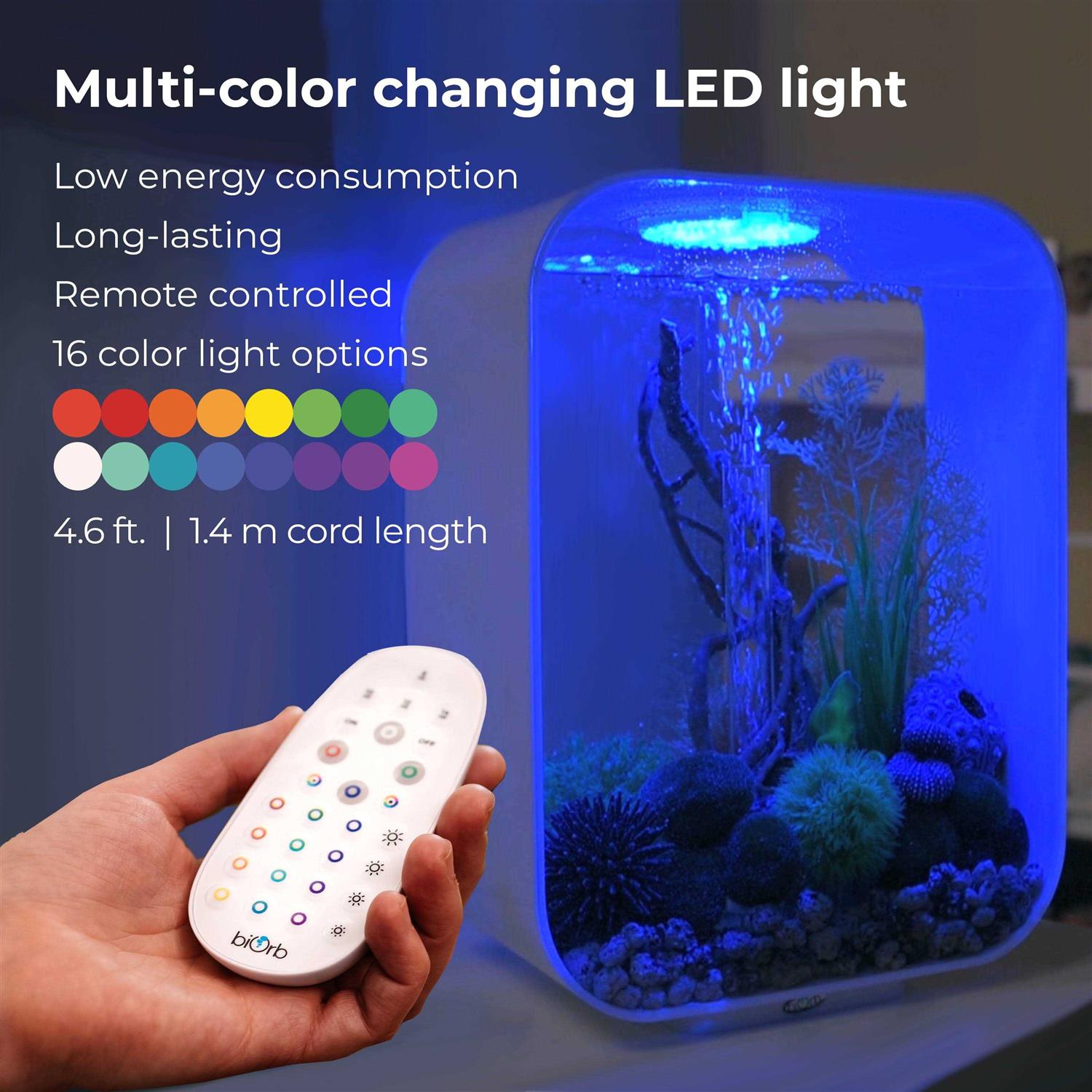 biOrb Life 15 Aquarium with MCR Light - Nail Gallerys