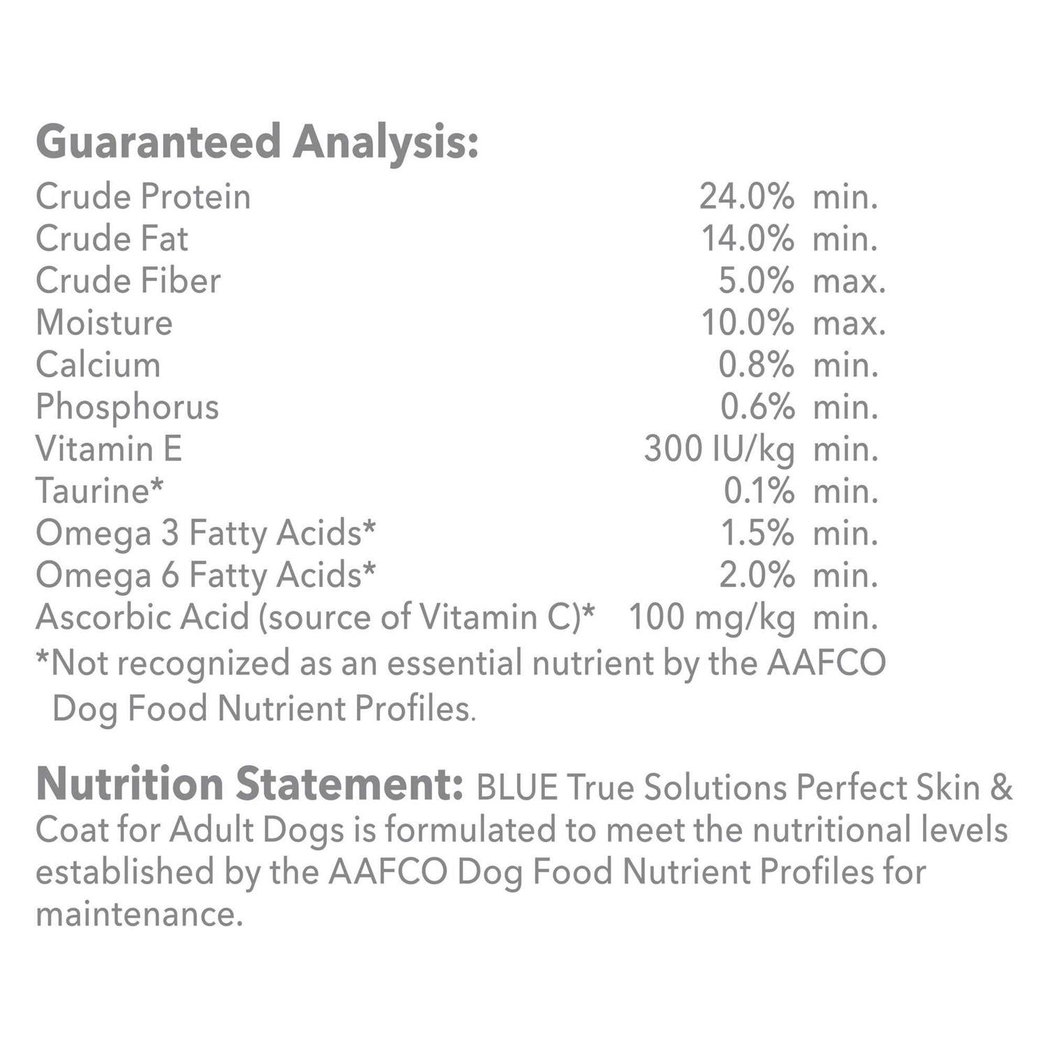 Blue Buffalo True Solutions Perfect Skin & Coat Dog Food - Nail Gallerys