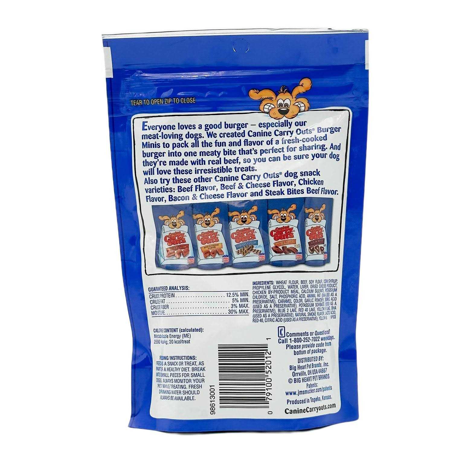 Canine Carry Outs Beef Flavor Dog Treats - Nail Gallerys