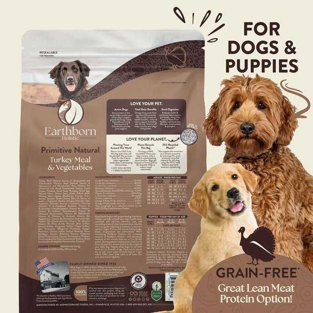 Earthborn Holistic Primitive Natural Grain Free Dry Dog Food - Nail Gallerys