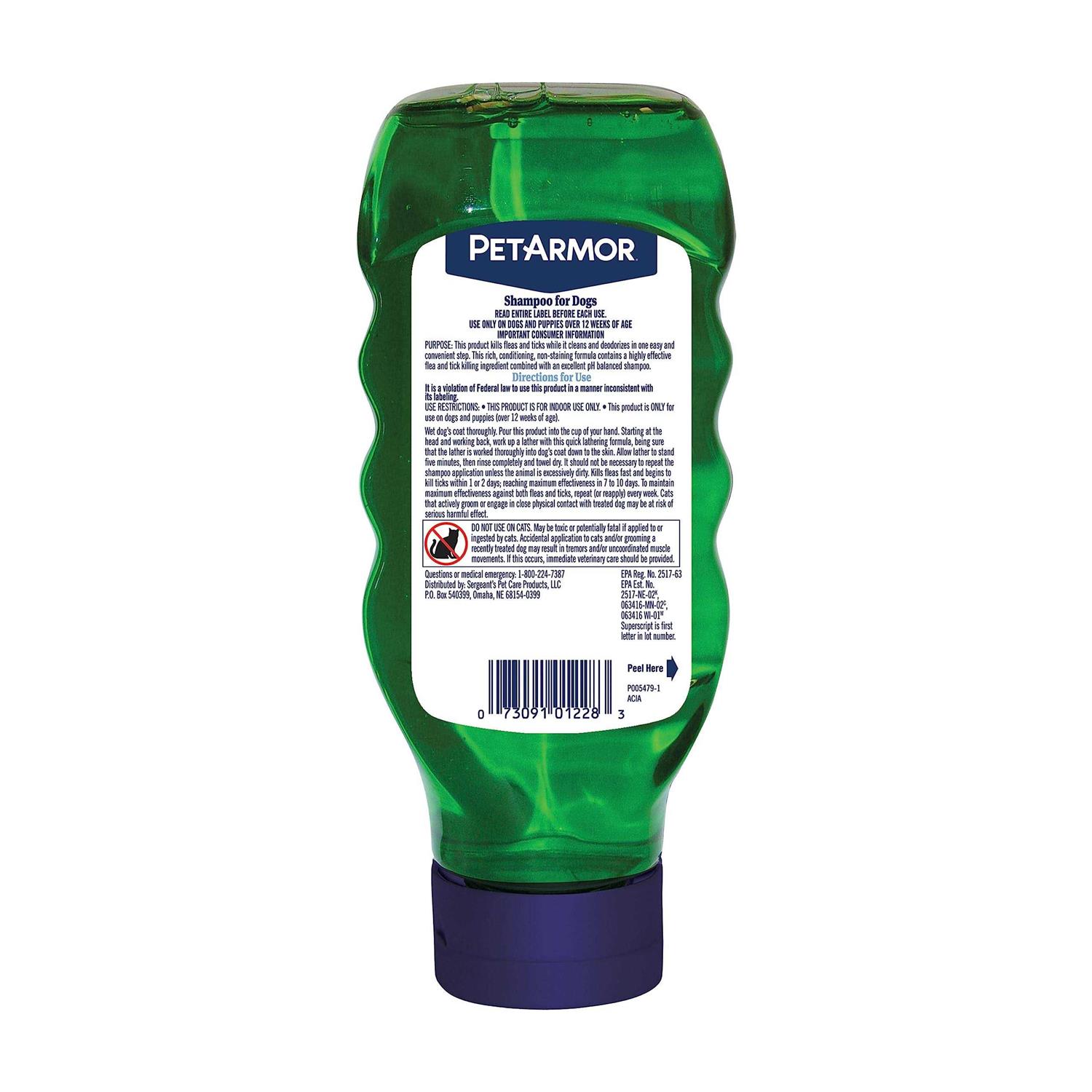 PetArmor Flea and Tick Shampoo for Dogs Sunwashed Linen Scent - Nail Gallerys