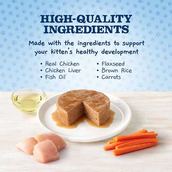 Blue Buffalo Baby Blue Wet Kitten Food Healthy Growth Formula Chicken - Nail Gallerys