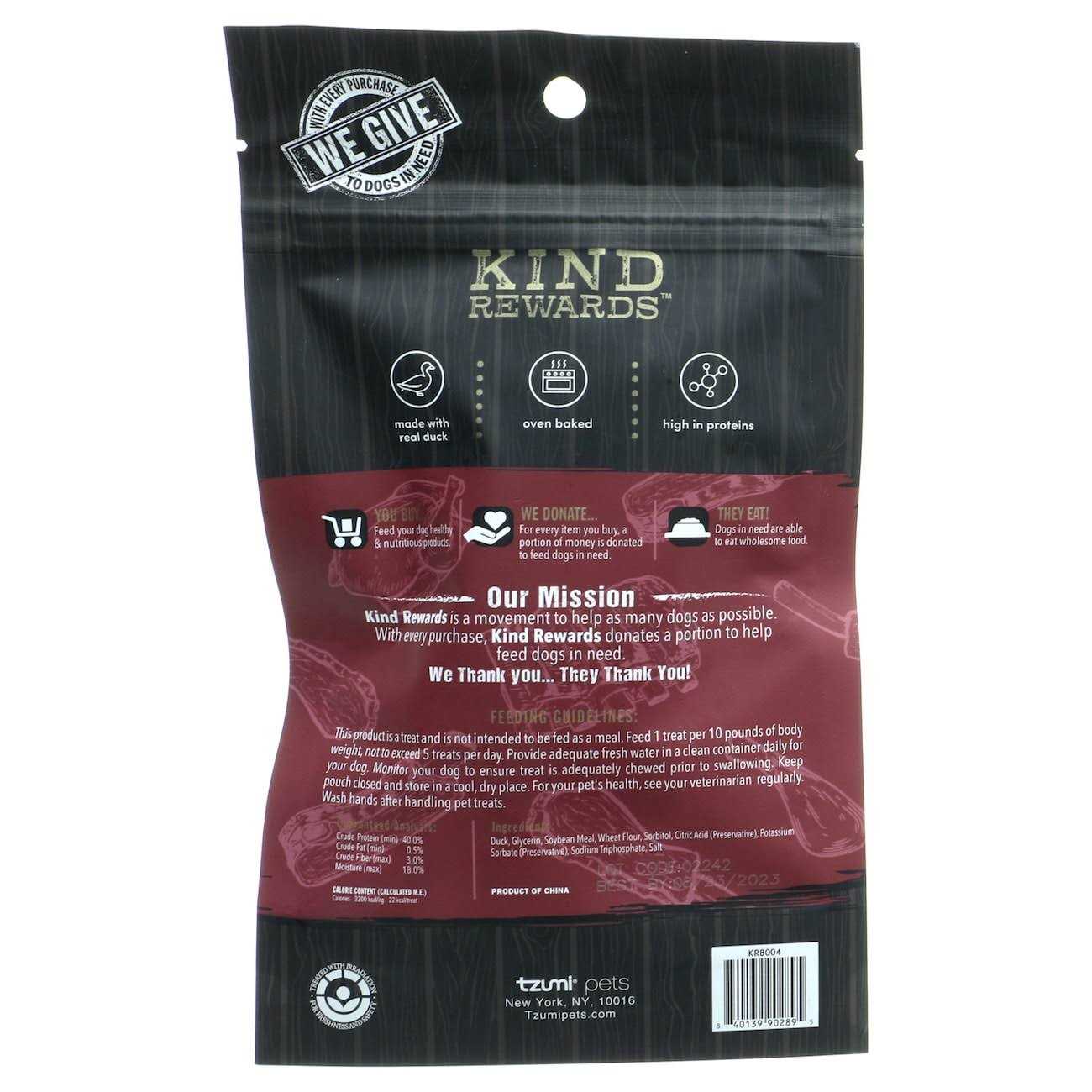 Kind Rewards Butcher Bar Duck Jerky Dog Treat - Nail Gallerys