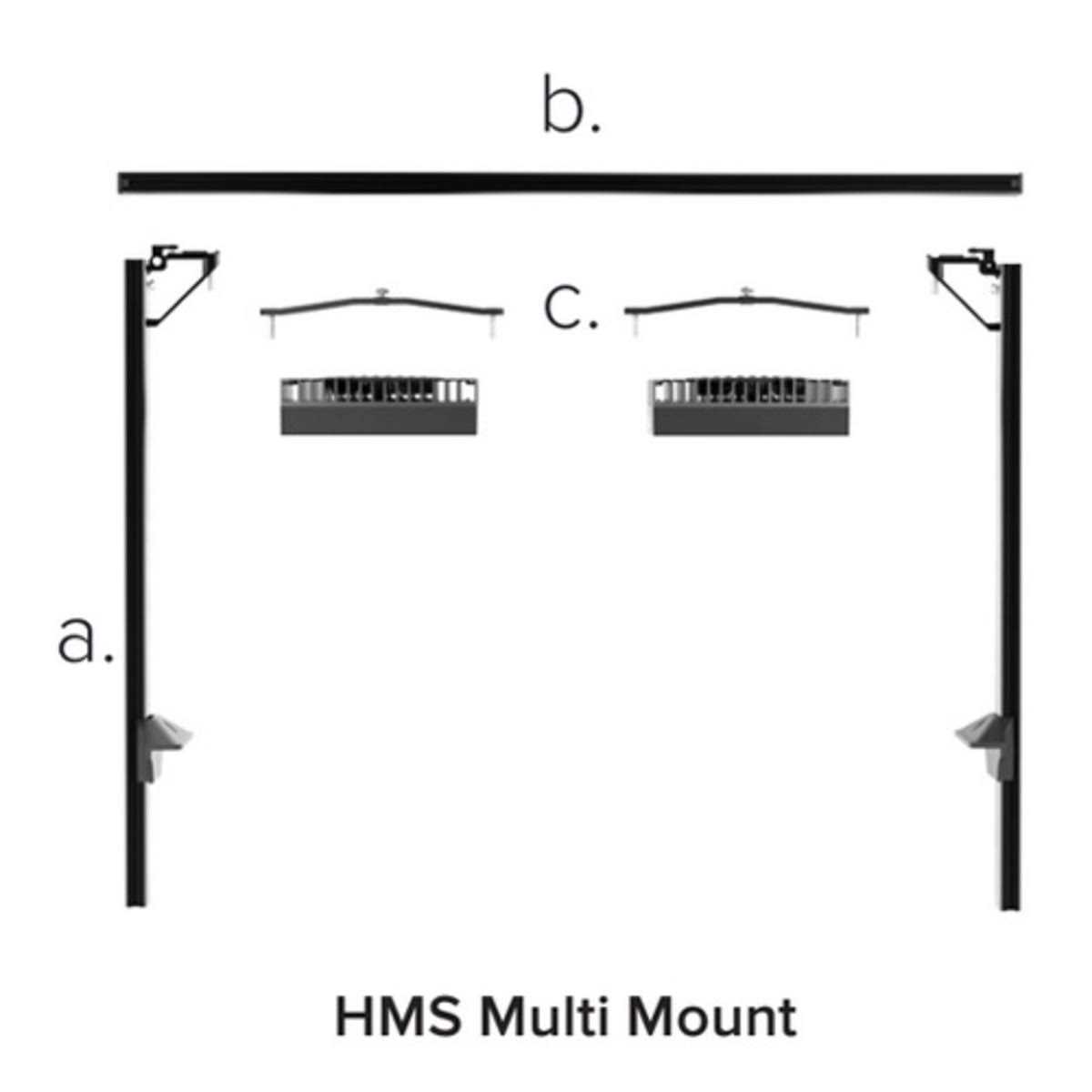 AquaIllumination HMS Double Arm Kit - Nail Gallerys