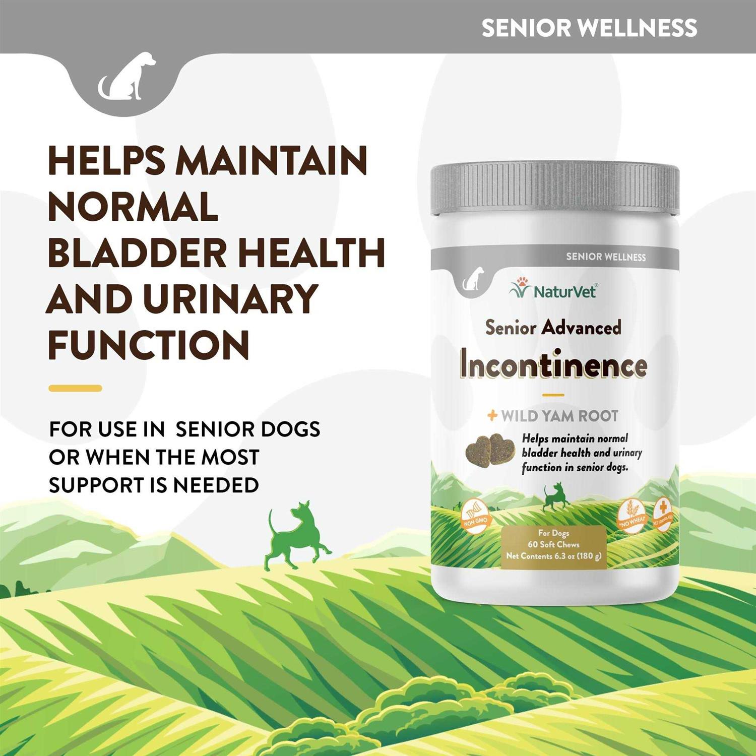 NaturVet Senior Advanced Incontinence Soft Chews - Nail Gallerys