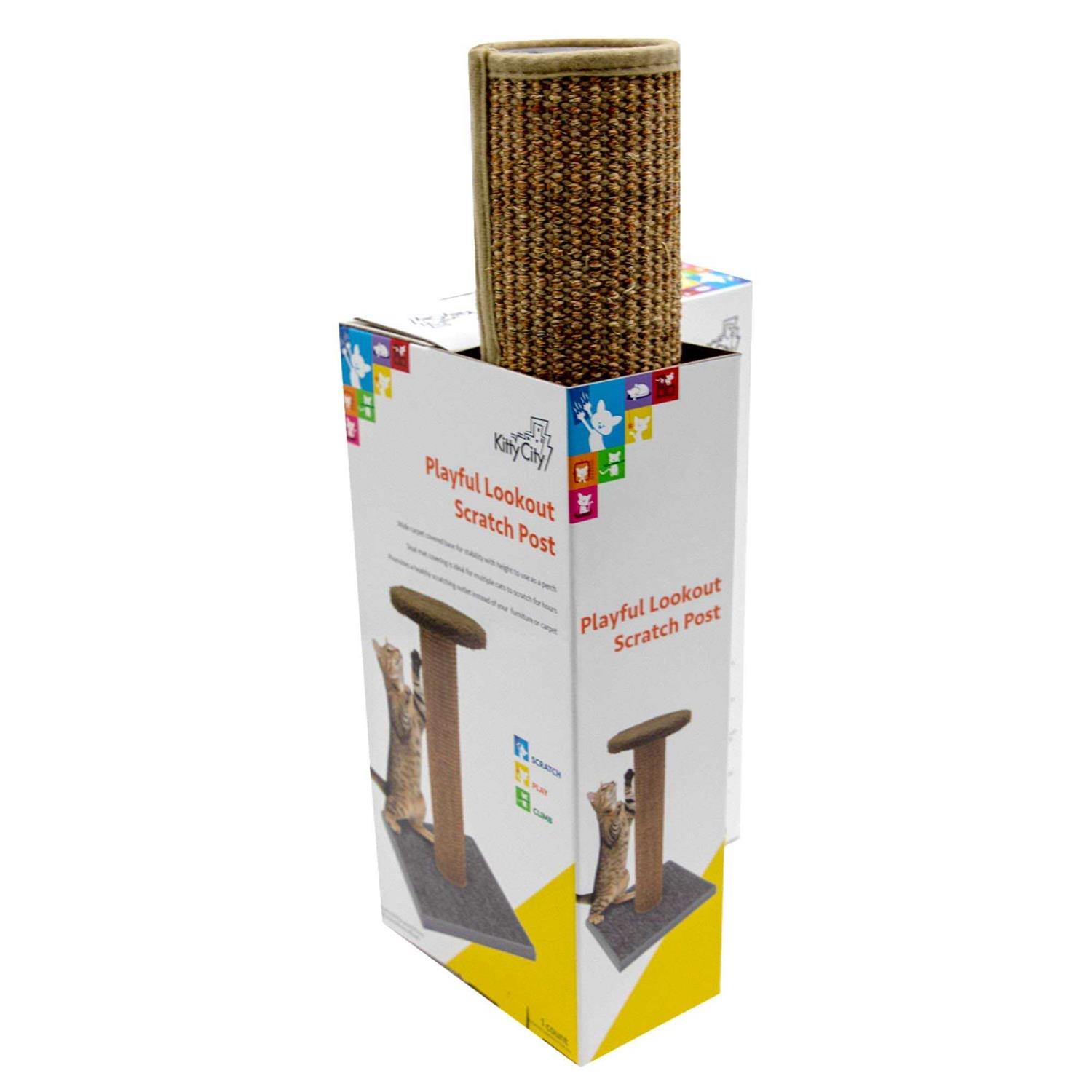 Kitty City Scratch Post - Nail Gallerys