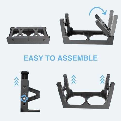 Elevated Slow Feeder Dog Bowls – Raised Dog Bowl Set with 2 Stailess Steel & 1 Slow Feeder & 1 No Spill Dog Bowl – 5 Adjustable Heights up to 3.1” - Nail Gallerys