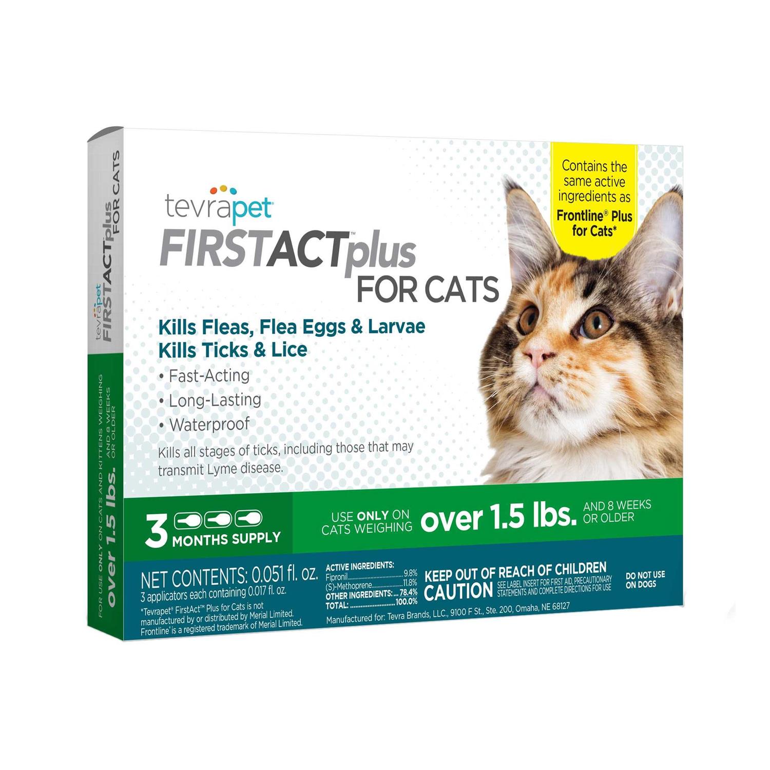 TevraPet FirstAct Plus for Cats Flea and Tick Prevention - Nail Gallerys