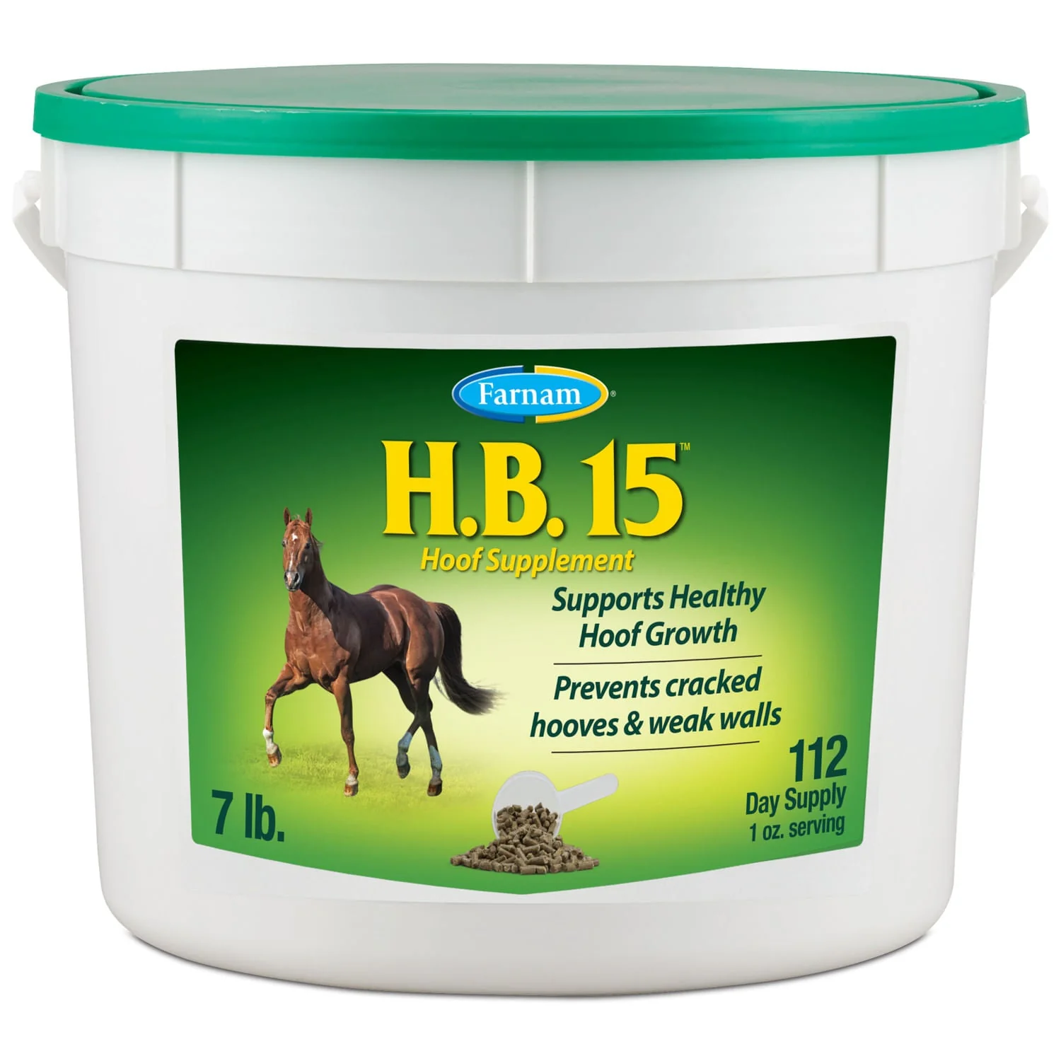 H.B. 15 Hoof Pellets for Horses - Nail Gallerys