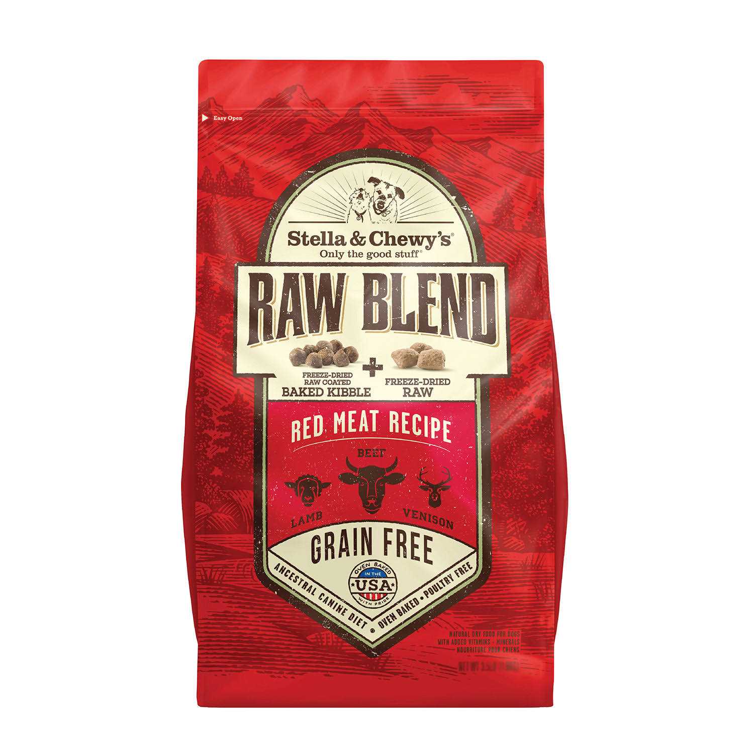 Stella & Chewy’s Raw Blend Red Meat Recipe Dog Food - Nail Gallerys