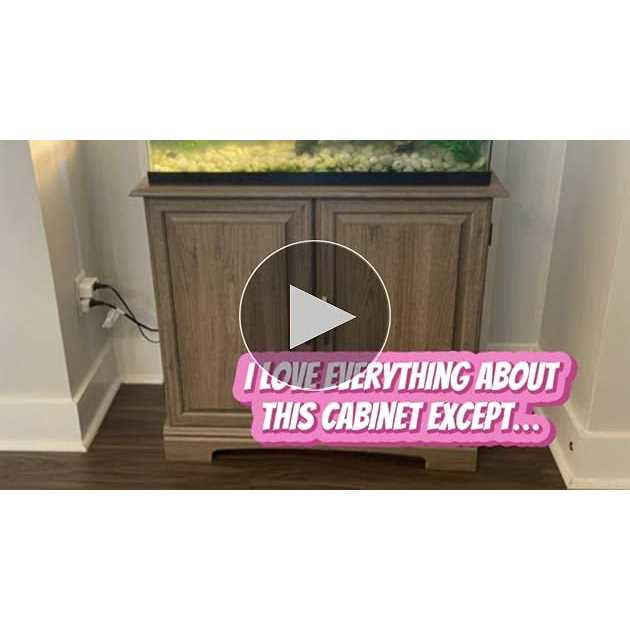 Altra Harbor 37-Gallon Aquarium Stand - Nail Gallerys