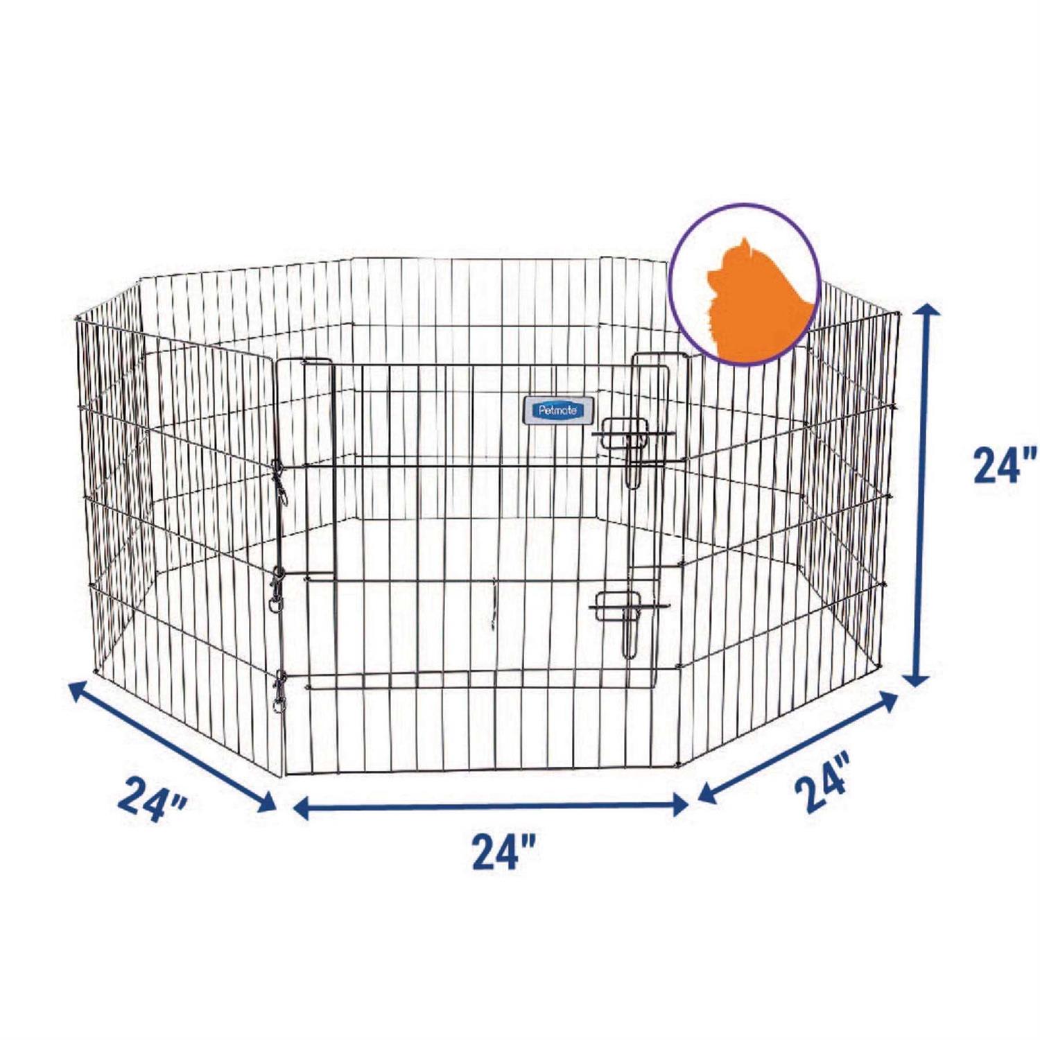 Petmate Exercise Pen with Door - Nail Gallerys