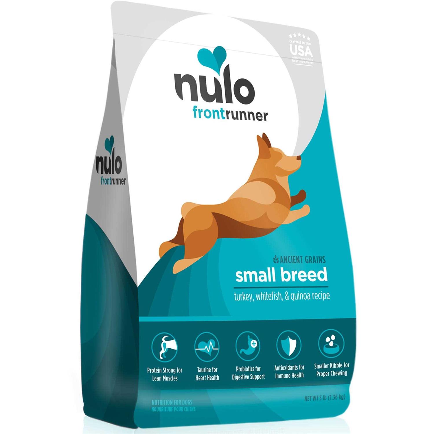 Nulo Frontrunner Small Breed Dry Dog Food Turkey - Nail Gallerys