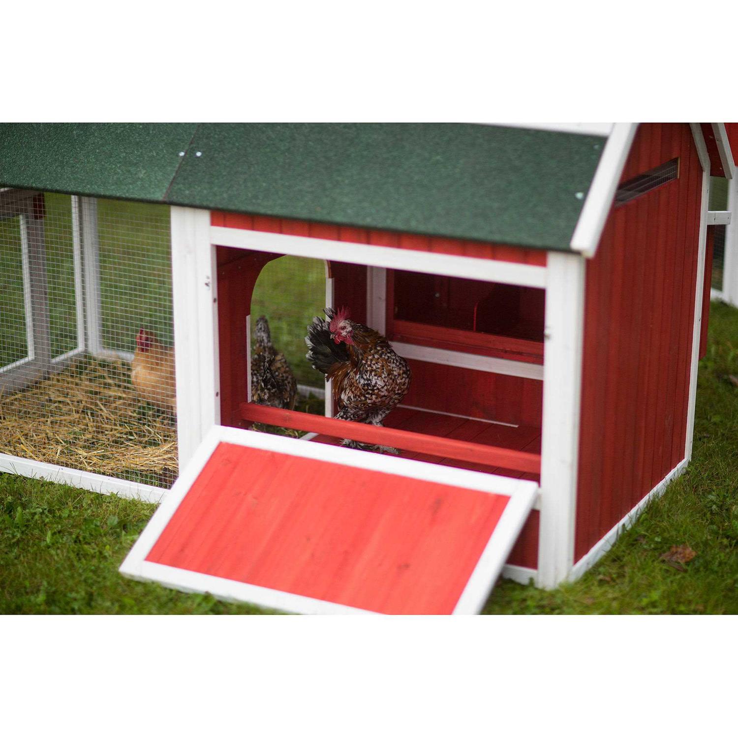 Prevue Pet Products Red Barn Chicken Coop - Nail Gallerys