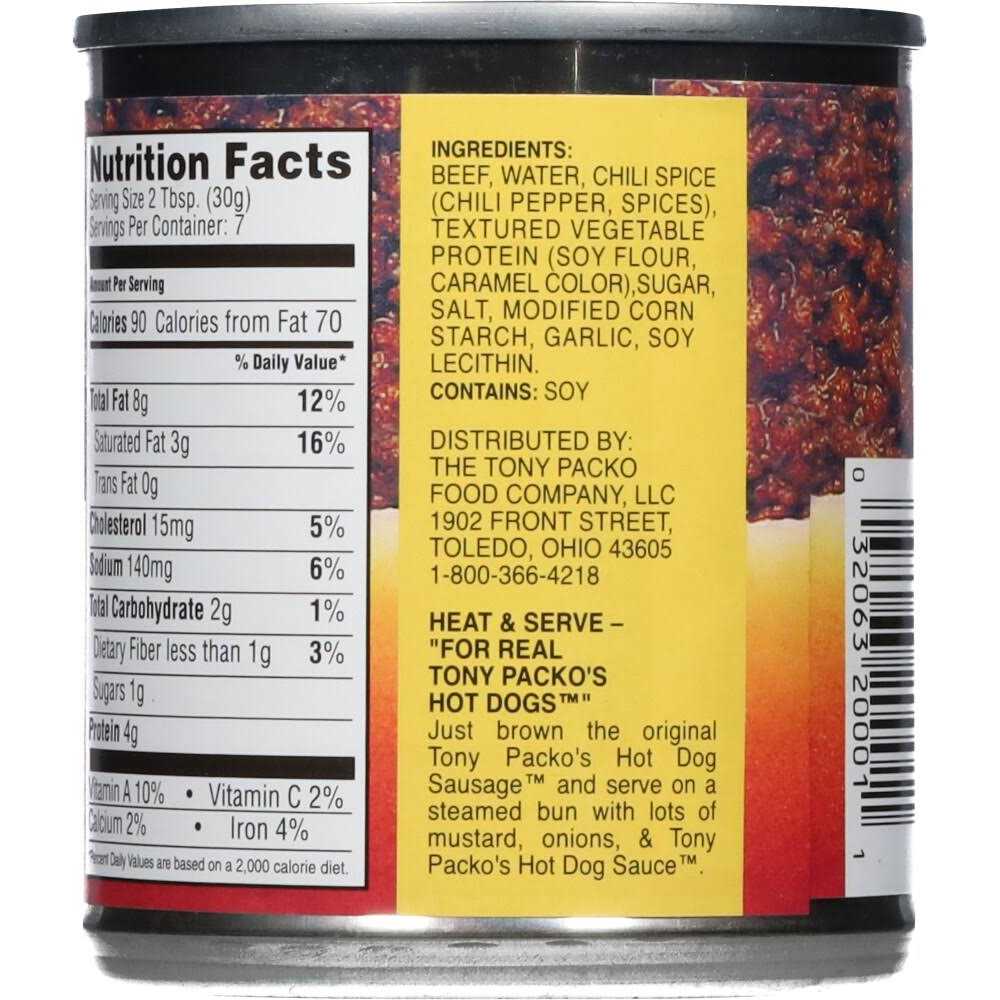 Tony Packo’s Hot Dog Sauce - Nail Gallerys