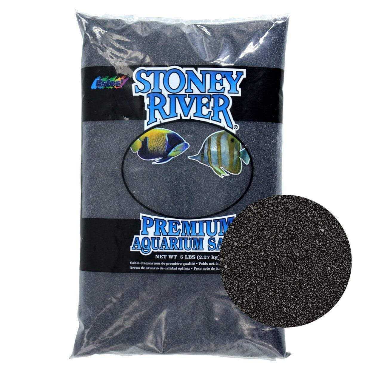 Estes Gravel Products AES06606 Este Marine Sand Black for Aquarium - Nail Gallerys