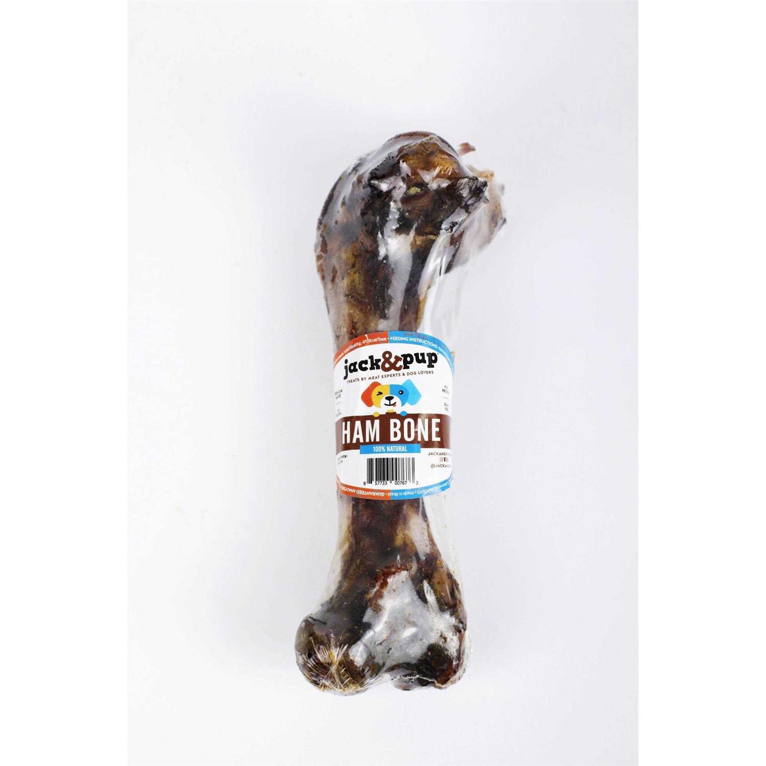 Jack&Pup Single Ham Bone in Pork Flavor Dog Treats - Nail Gallerys
