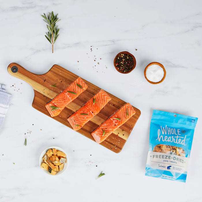 WholeHearted Salmon Freeze Dried Dog Treats - Nail Gallerys
