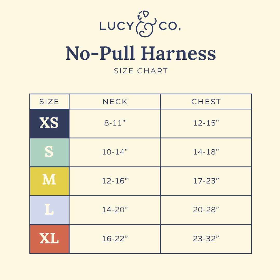 Lucy & Co. No-Pull Neoprene Dog Harness - Nail Gallerys